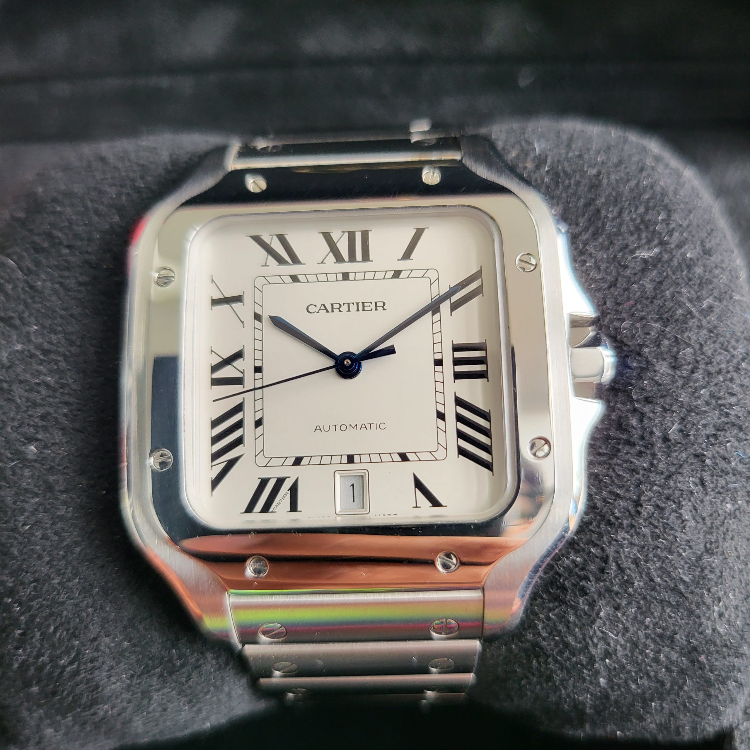 Cartier Santos De Cartier White Dial 2021 – luxury Watches