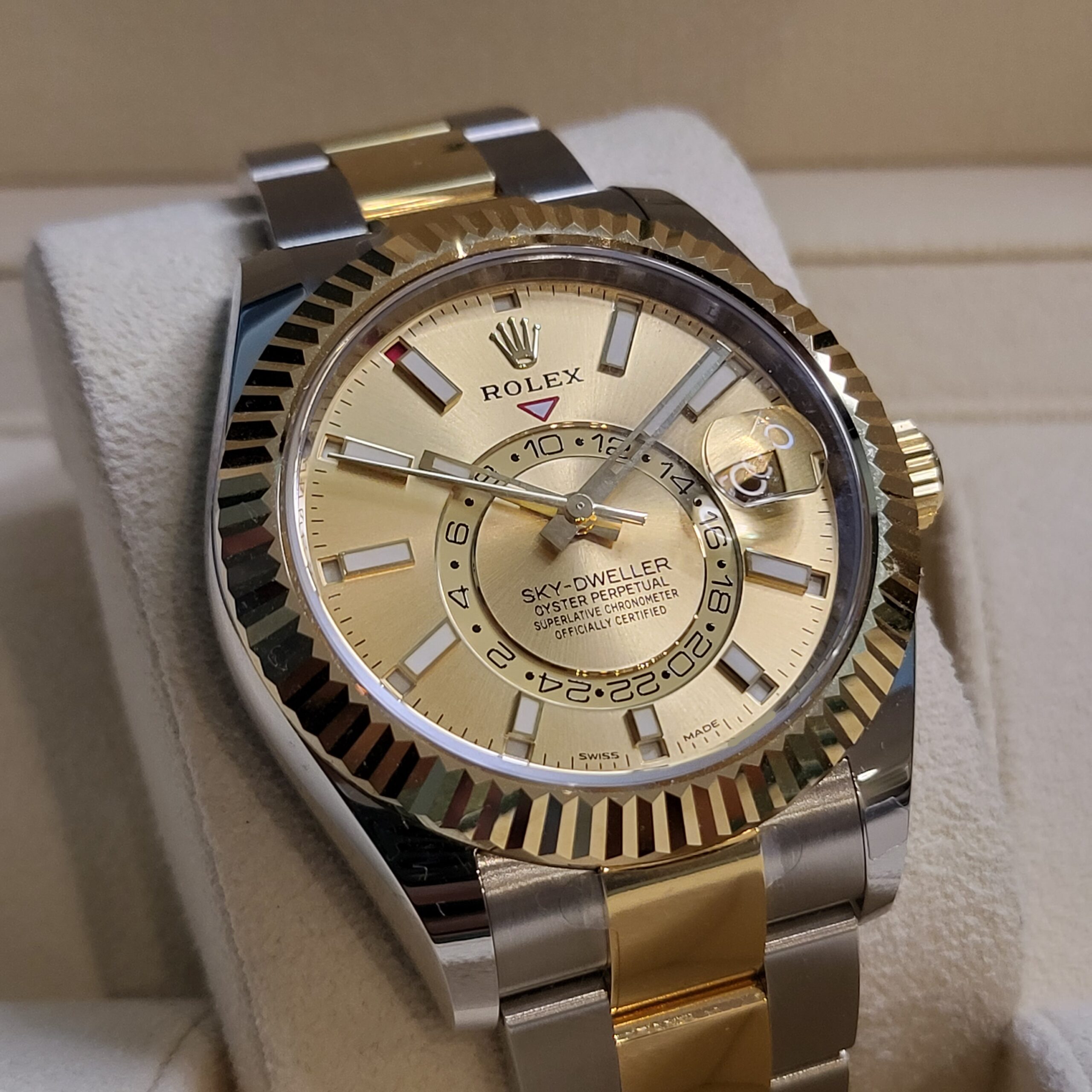 Rolex Sky-Dweller 326933 Two Tone Full Set 2022 – luxury Watches