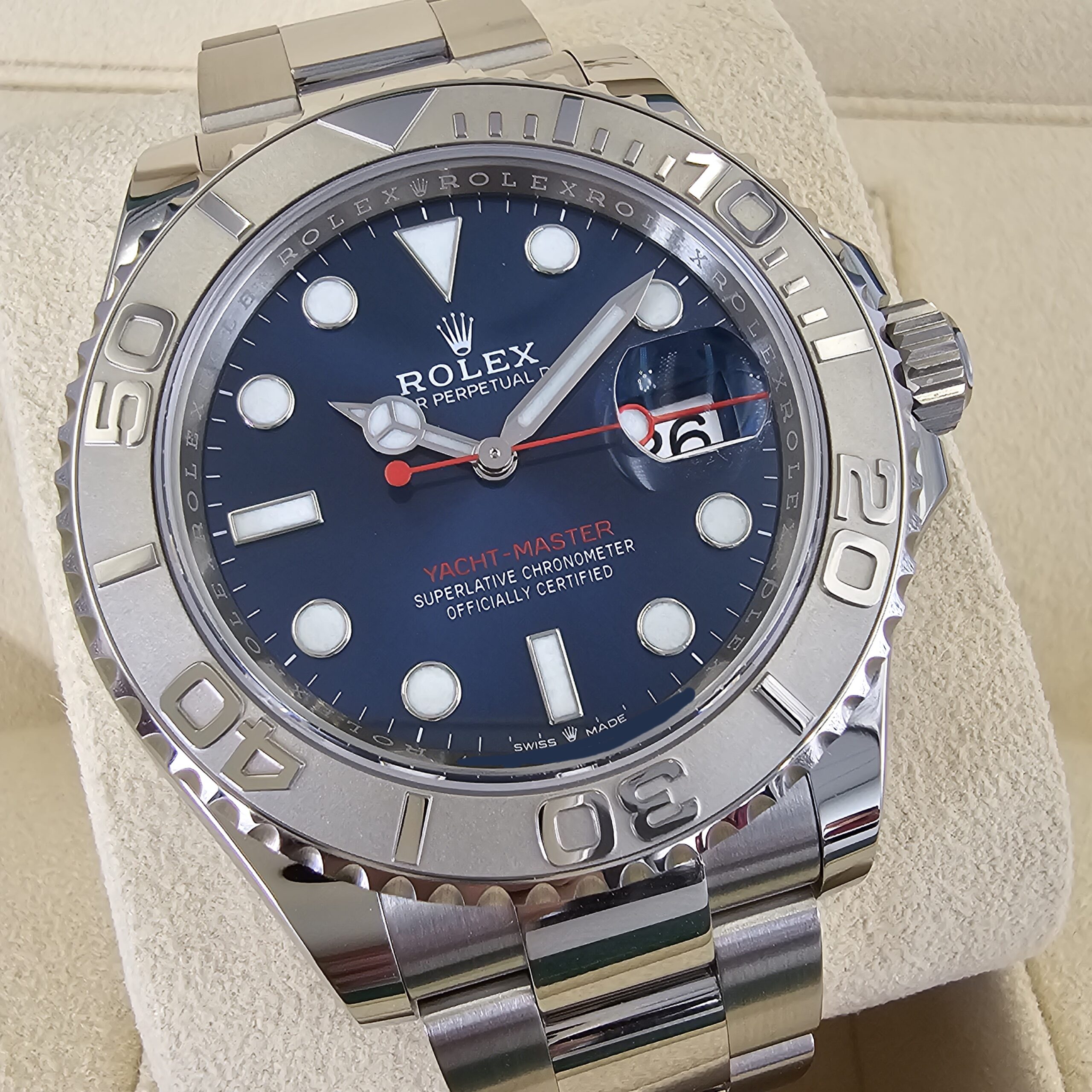 Rolex Yacht-Master 126622 Blue Chromalight Dial 2021 – luxury Watches